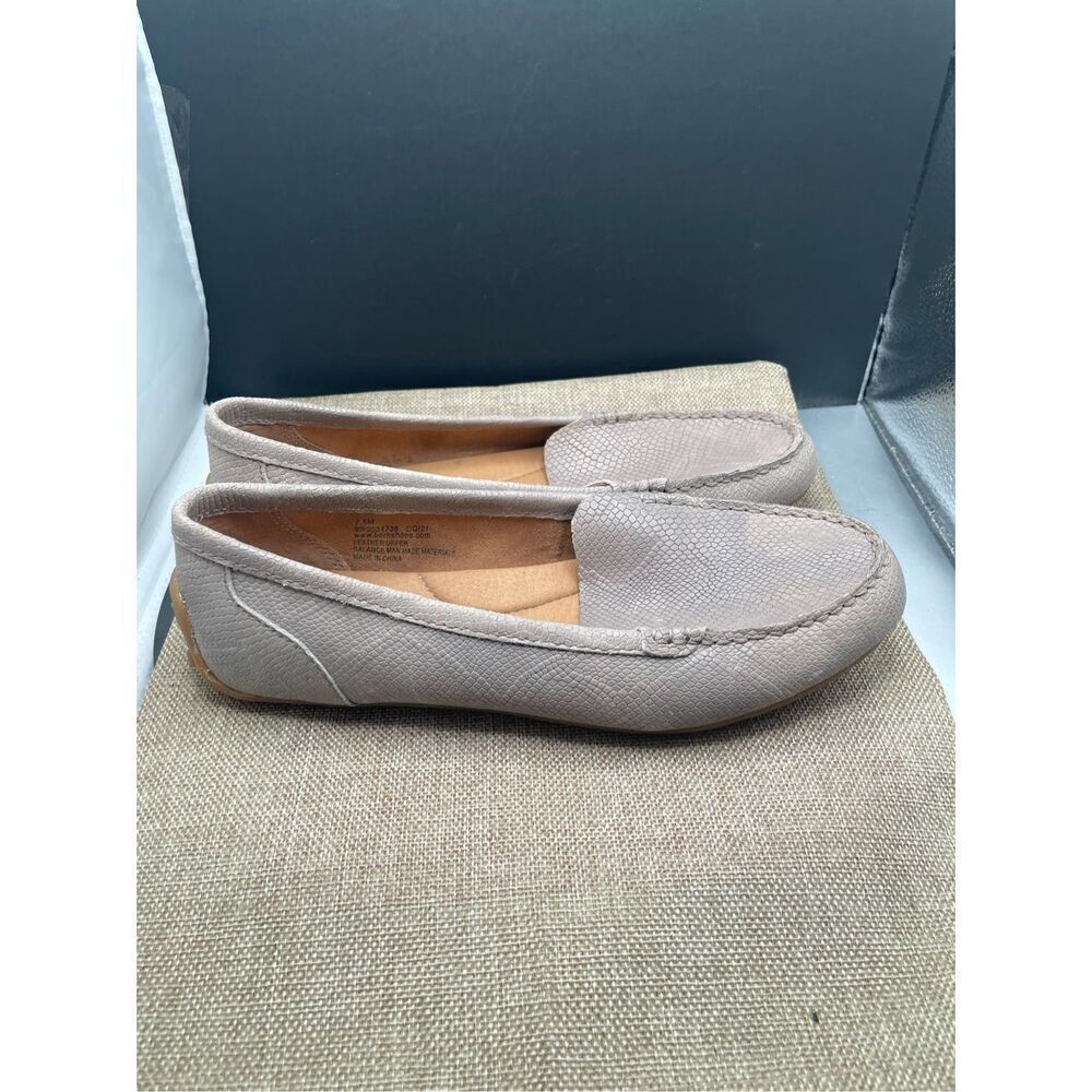 Born Amani Driver Loafer Women’s Size 7.5 Champagne - Picture 2 of 11